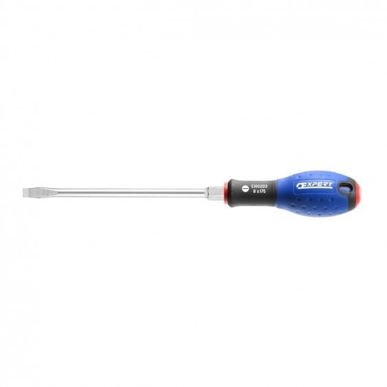 Expert by Facom E160204-10x200mm Flared Slotted Comfort Grip Bolster Screwdriver