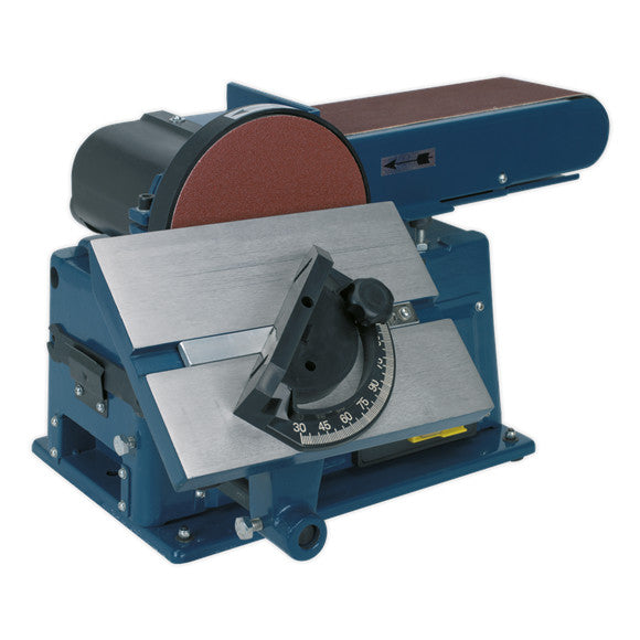 Sealey SM14 915 x 100mm Belt/150mm Disc Sander 500W/230V