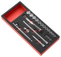 Facom MODM.J161-36 20 Piece 3/8″ Drive Hexagon (6-Point) Socket Set In Foam