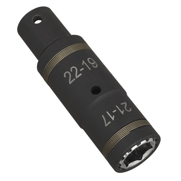 Sealey SX1821 4-in-1 Impact Socket Set 1/2"Sq Drive 2pc