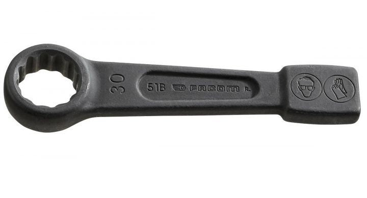 Facom 51B.60 Flat Ring Slogging Spanner 60mm