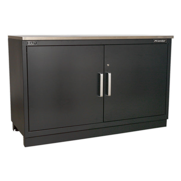 Sealey APMS02 Premier™ Heavy-Duty Modular Floor Cabinet 2 Door 1550mm