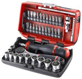 Facom R2NANO 1/4″ Drive Super Compact Metric Socket & Bit Set