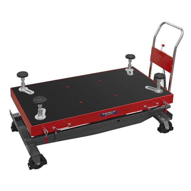 Sealey EVBT1000 High Lift EV Battery Lift/Hydraulic Platform Truck 1000kg Cap