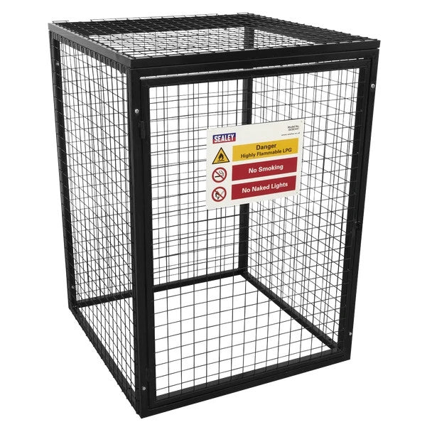 Sealey GCSC447 Gas Cylinder Safety Cage - 4 x 47kg