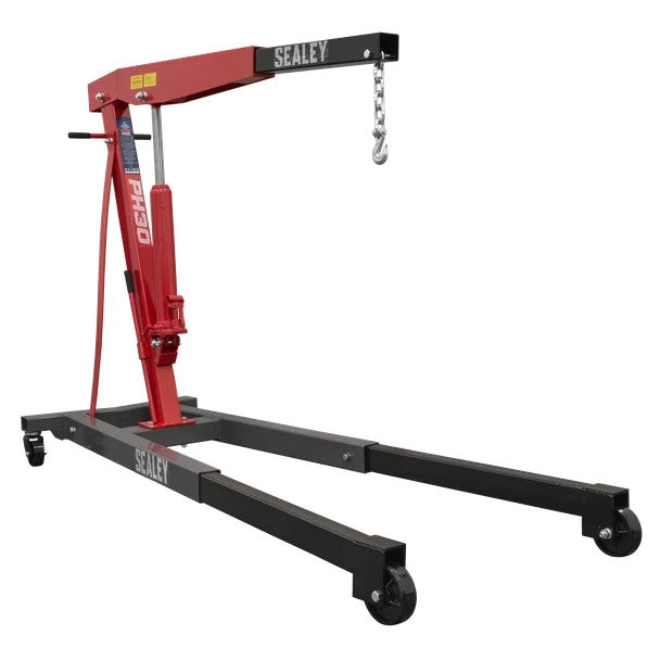 Sealey PH30 Fixed Frame Engine Crane with Extendable Legs 3 Tonne