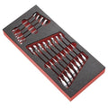Facom MOD.97 6 Piece Metric Double Ended Forged Socket Wrench Set In Module