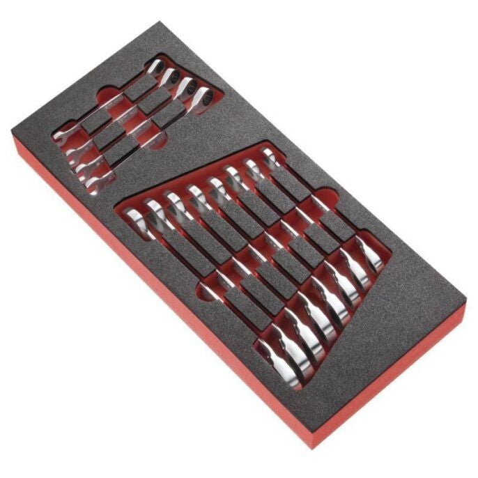 Facom MOD.97 6 Piece Metric Double Ended Forged Socket Wrench Set In Module