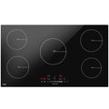 Baridi DH180 Integrated Induction Hob with 5 Cooking Zones 90cm 9300W Output