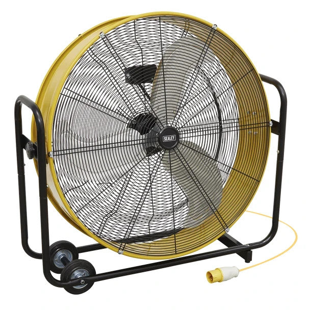 Sealey HVD30110V 30" Industrial High Velocity Drum Fan 110V