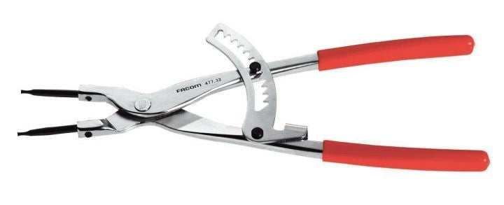 Facom 477.32 Heavy Duty External Circlip Pliers 85 – 200mm Straight