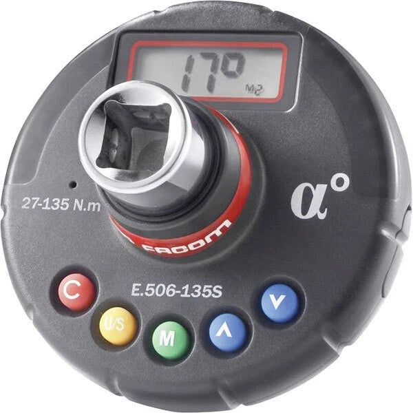 Facom E.506-135S Digital Torque & Angle Adaptor 27 to 135Nm