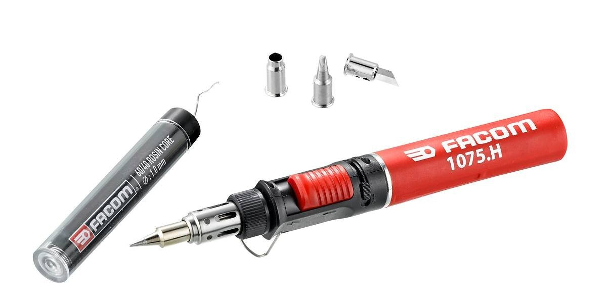Facom 1075.H Multifunction Butane Gas Soldering Iron / Heat Gun Kit