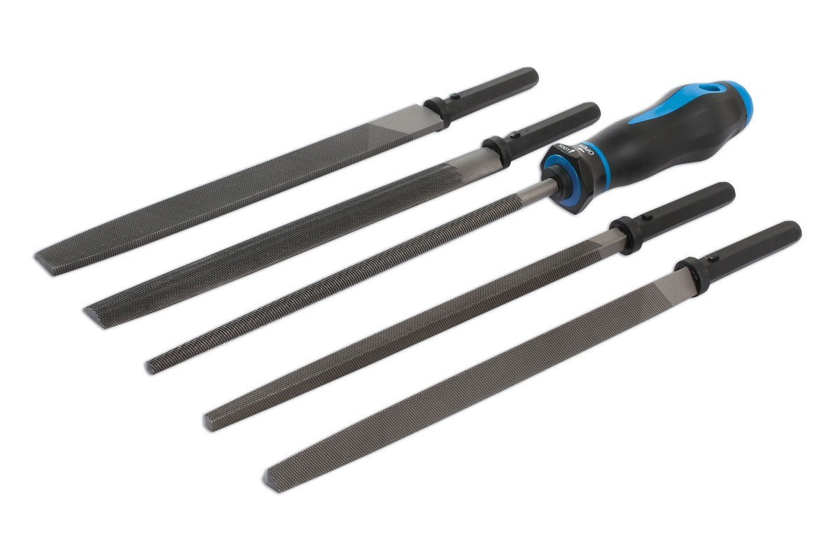 LASER TOOLS 7025 Interchangeable File Set 5pc