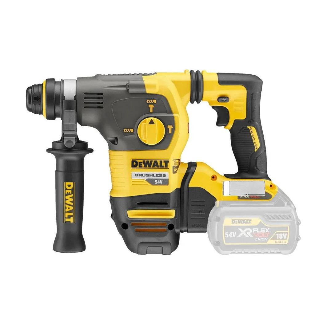 DeWalt DCH323NT-XJ 54v XR FLEXVOLT SDS+Plus Hammer Drill Body Only In Carry Case