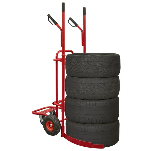 Sealey TH003 Tyre Trolley 100kg Capacity