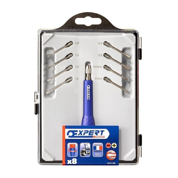 Expert by Facom E161109 Multi-Bit Interchangeable Screwdriver Set