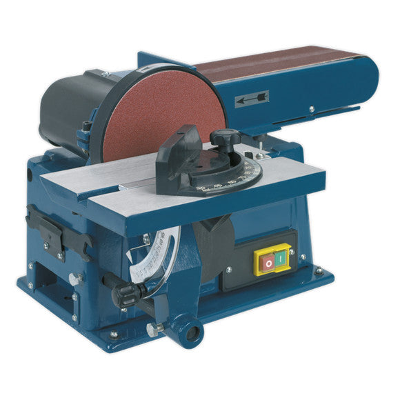 Sealey SM14 915 x 100mm Belt/150mm Disc Sander 500W/230V