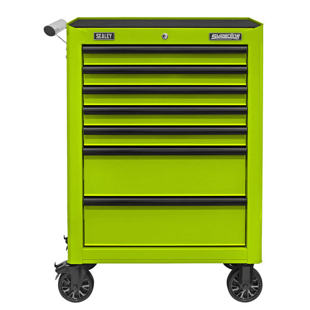 Sealey AP26479THV Superline PRO® Rollcab 7 Drawer - Green/Black