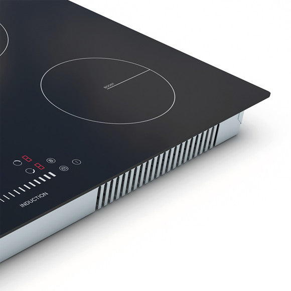 Baridi DH179 Integrated Induction Hob with 4 Cooking Zones 77cm 7200W Output