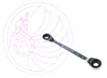 Facom 64.8X9 Straight Ratchet Ring Spanner