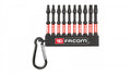 Facom ENX.JP101 63mm Torx High Impact Screwdriver Bit Set T20 x 6, T25 x 2 & T30