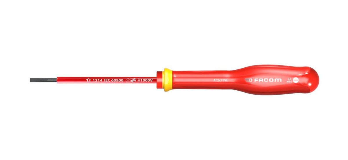 Facom ATX10X75VE PROTWIST® VDE Insulated Torx Screwdriver T10 x 75mm