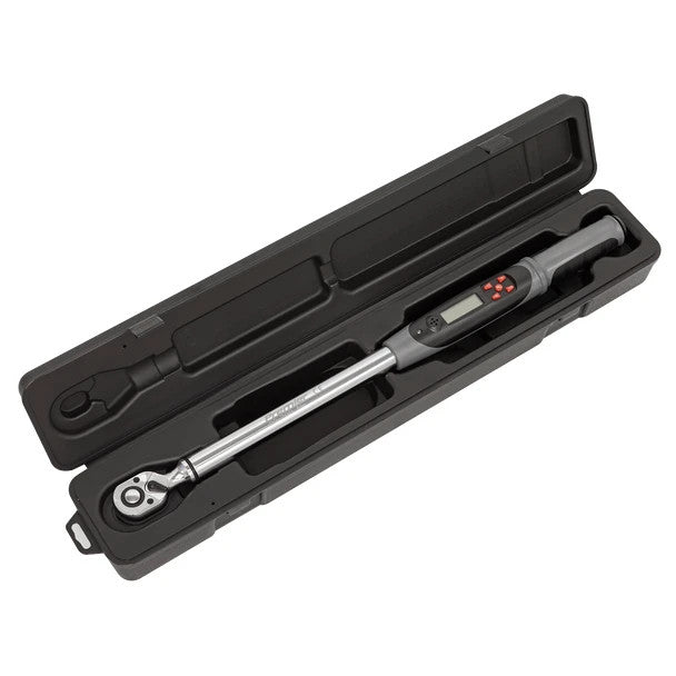 Sealey STW306 Premier Digital Torque Wrench -Angle Function 1/2"Drive 20-200nm