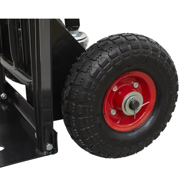 Sealey CST989HD Premier Heavy-Duty 3-in-1 Sack Truck with PU Tyres 300kg Cap