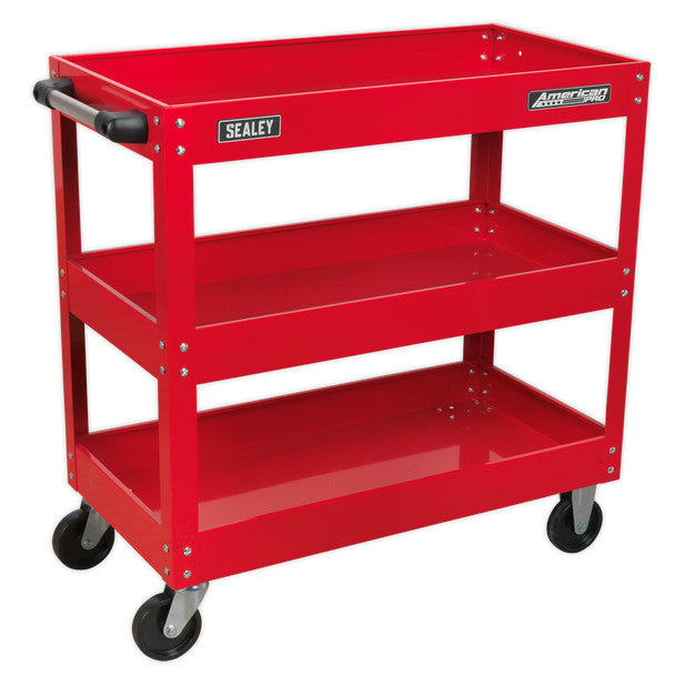 Sealey CX108 American PRO® Heavy-Duty Workshop Trolley 3-Level