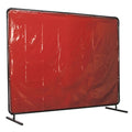 Sealey SSP993 Workshop Welding Curtain & Frame 2.4 x 1.75m - EN ISO 25980:2014