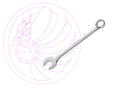 Expert by Facom E113314 Combination Spanner 3/8"