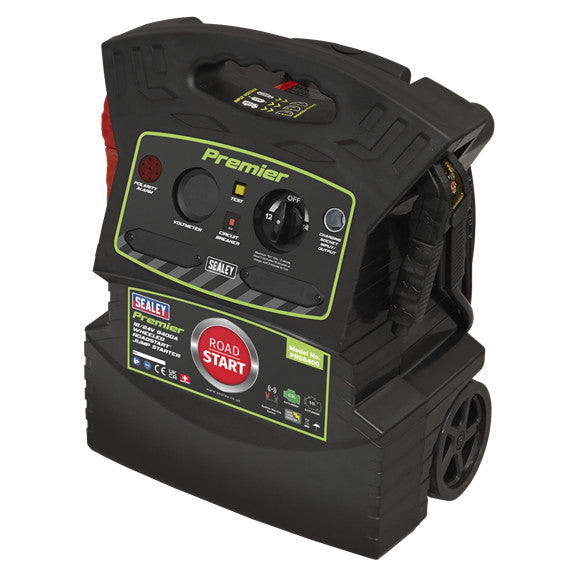 Sealey PRS6400 12/24V Wheeled Jump Starter 6400A