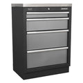Sealey APMS51 Superline PRO® Modular Cabinet 4 Drawer 680mm