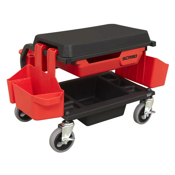 Sealey SCR90 Mechanic's Deluxe Detailing Utility Seat