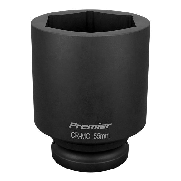 Sealey IS3455D Deep Impact Socket 3/4"Sq Drive 55mm