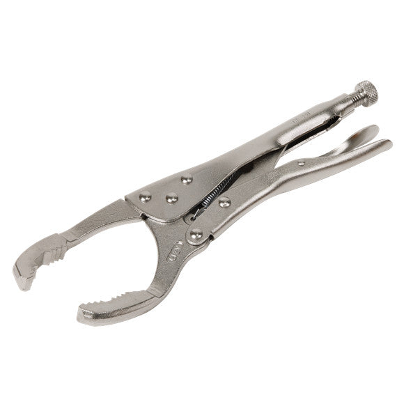 Sealey AK6423 Angled Oil Filter Locking Pliers 45-130mm Capacity