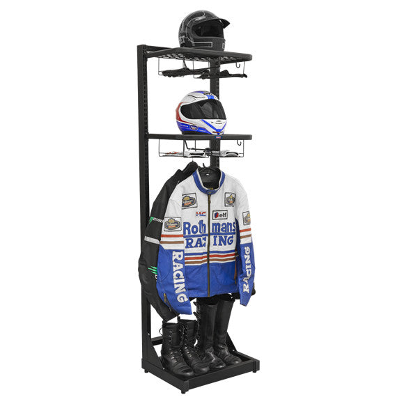 Sealey MS081FS Motorcycle Helmet & Gear Tidy, Freestanding