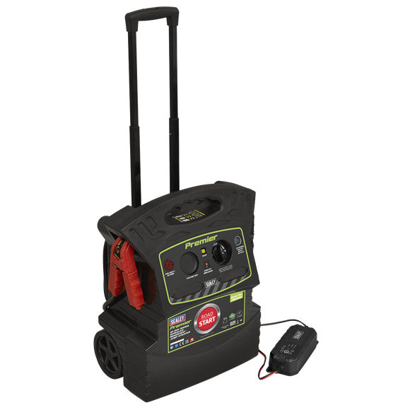 Sealey PRS6400 12/24V Wheeled Jump Starter 6400A