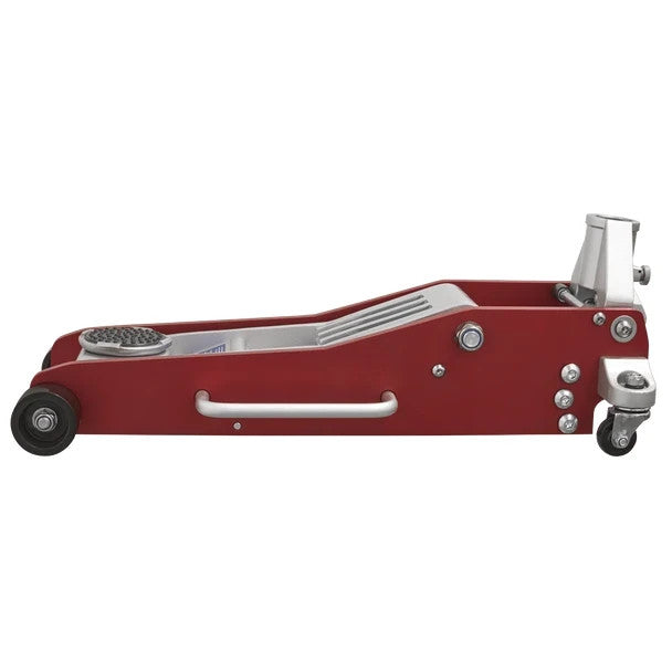 Sealey RJA2500 Premier Low Profile Aluminium Trolley Jack with Rocket Lift 2.5 T