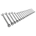 Sealey Siegen S01156 Combination Ratchet Spanner Set 17pc
