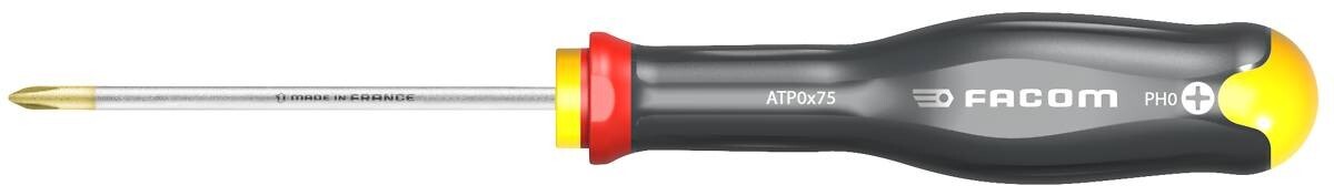 Facom ATP0X75 Protwist Phillips Screwdriver PH0 x 75mm