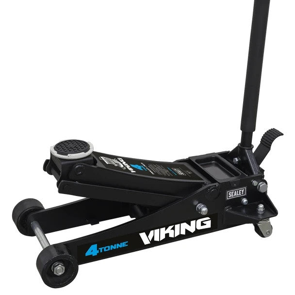 Sealey 4040TB Viking Low Profile Pro Trolley Jack with Rocket Lift 4 Tonne