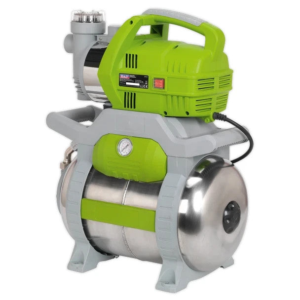 Sealey WPB062S Surface Mounting Booster Pump Stainless Steel 55L/min 230V