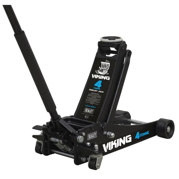 Sealey 4040TB Viking Low Profile Pro Trolley Jack with Rocket Lift 4 Tonne