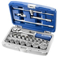 Expert by Facom E032900 22 Piece 1/2″ Drive 6 Point Metric Socket set 8-32mm