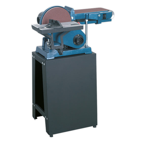 Sealey SM15 Floor Standing 1220 x 150mm Belt/230mm Disc Sander