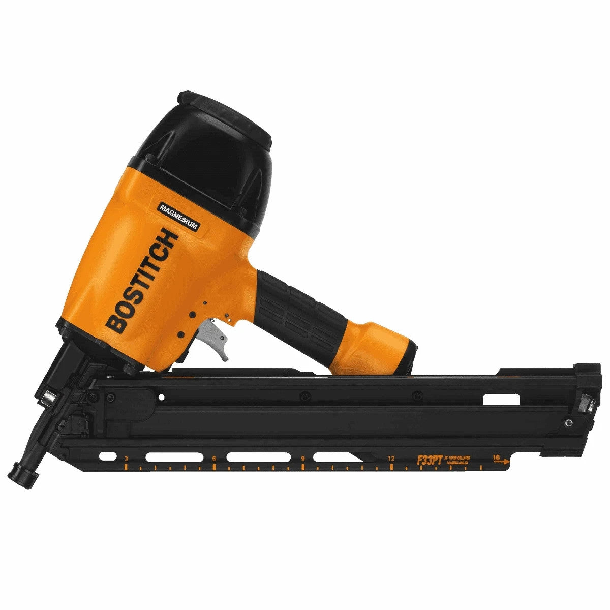 Bostitch F33PT-E Pneumatic First Fix Paper Tape Framing Nailer (50-90mm)