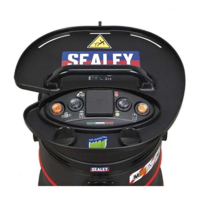 Sealey PC35230V Vacuum Cleaner Industrial Wet/Dry 35L 1200W/230V M Class