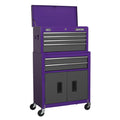 Sealey AP2200BBCP American PRO® Topchest & Rollcab Combination 6 Drawer